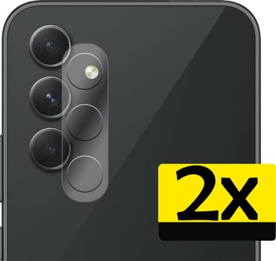 Camera Lens Protector - Geschikt voor Samsung Galaxy A14 - 2 Stuks - Camera Screenprotector - Beschermglas - Gehard Glas - Tempered Glass - Screen Protector