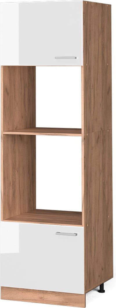Vicco R-Line Magnetronkast – 60 cm Wit Hoogglans