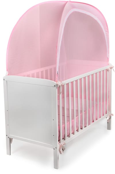 Deconet Pop out klamboetent voor ledikant, 130x70cm, roze
