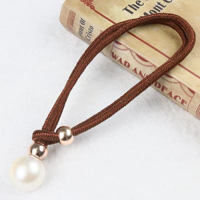 1 stuks Kristallen Hanger Polyester Gordijn Trekkoord, Geschikt voor Gordijnbevestiging en Decoratie, Meerdere Kleuren Beschikbaar Cadeaus Verjaardag Afstuderen koffie