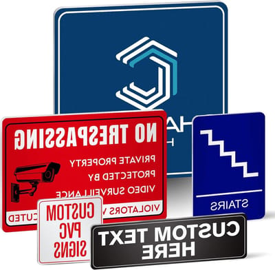 Gepersonaliseerd Bord - Naamplaat Deur - Bedrijf Aankleding - Volledig Aanpasbaar - 15x15 cm - Meerdere Kleuren