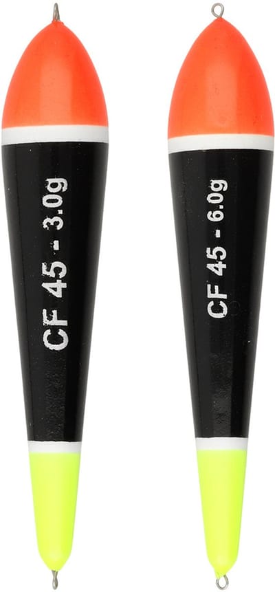 Reniers Fishing Forel Dobber CF45 – Klassieke Balsa Foreldobber voor Stilstaand Water - Kleur: Geel,Maat: 3.00gr