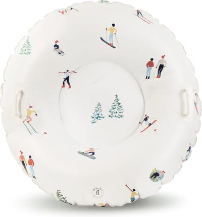 The Nice Fleet - Snow Tube - Opblaasbare Slee - print Aspen
