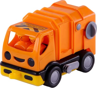 Cavallino Toys Cavallino My First Garbage Truck Orange 19cm