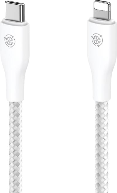 USB C kabel geschikt voor iPhone 14/13/12/11 Pro Max - Lightning USB-C kabel - 27W Fast Charge - Wit Oplaadkabel & Datakabel - Snellaad Snoer - 2 Meter