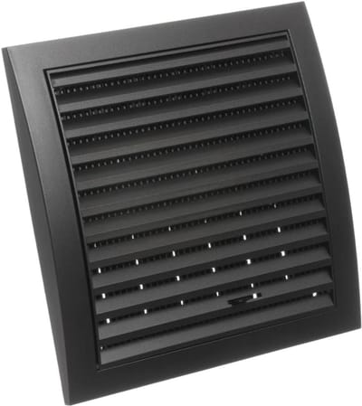 Verstelbaar Ventilatierooster met Insectenbescherming - 190x190mm Rooster voor Ventilatie