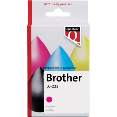 Inktcartridge Quantore Brother LC-223 rood | Blister a 1 stuk