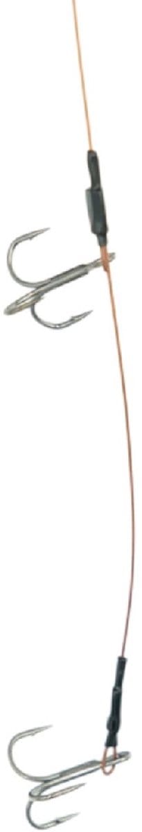Deadbait Leaders 2x treble 50cm 30lb 2pcs Rozemeijer - Doodaas Onderlijn - Doodaas Dreg - Onderlijn Snoek - Onderlijn Snoekbaars