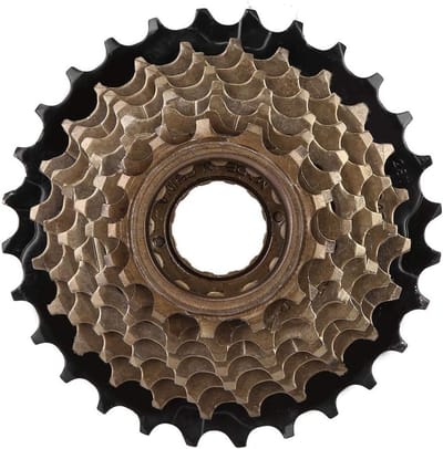 Fiets Vrijwiel - 8 Speed Cassette - Mountainbiken - Aluminium Legering - 11T-28T - Zilver