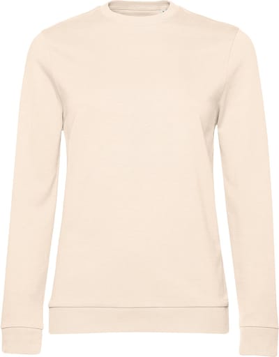Sweater 'French Terry/Women' B&C Collectie maat XL Pale Pink/Roze