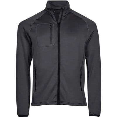 Tee Jays - Stretch Fleece Jacket - Dark Grey (Solid) maat S