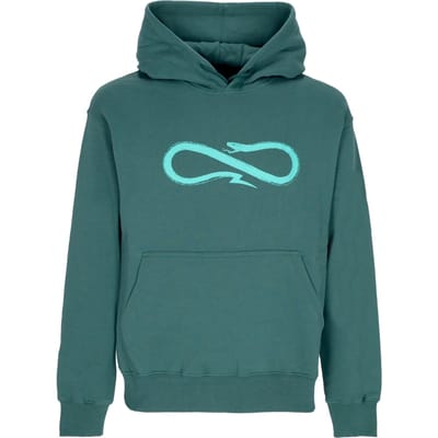 Herenhoodie Logo Hoodie Bosgroen