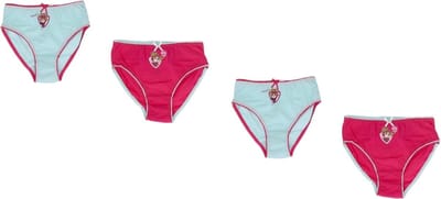 PAW Patrol ondergoed - Set van 4 x slip - Roze + lichtblauw - Maat 110/116