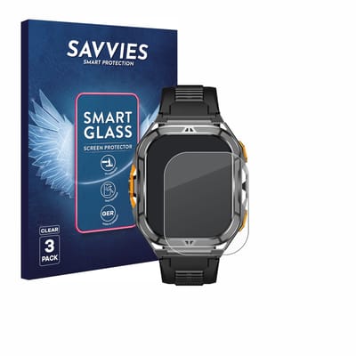 3 Stuks Savvies Screenprotector - geschikt voor Stahlgear Thor 3.0 - beschermfolie glas transparant