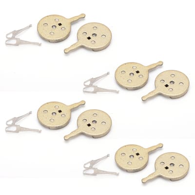 4 Set M355 M446 Mountainbike Schijfremblokken Ketone Volledig Metalen Olie Schijfremblokken beige