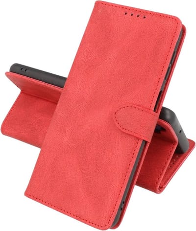Book Case Telefoonhoesje - Portemonnee Hoesje - Geschikt voor Samsung Galaxy S20 FE - Rood