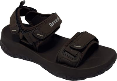 Reewalk® Sandalen Heren – Mannen Sandalen – Licht Gewicht Sandalen - Memory Foam Voetbed – Donker Bruin – Maat 41