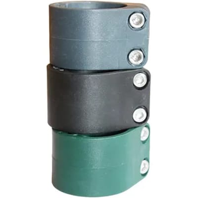 Giardino Midden/eindklem Plastiek Profielpaal Zwart 48mm