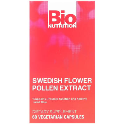 Zweeds Pollen Extract, 500mg, 60 Vegetarische Capsules