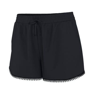 ESMARA Korte dames broek - zachte viscose (Zwart, 34)