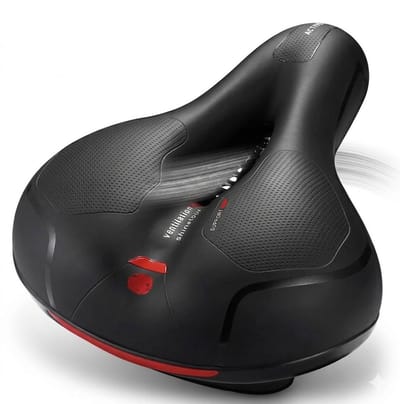 Nifkos - Fietszadel - Cloudcomfort Max Zadel - Comfortmax zadel - Cloudcomfort Pro Zadel - Fietszadel Heren Prostaat - Gelzadel - Gel Zadel - Dames en Heren - Zacht