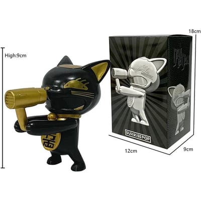 Turbo Oma Figuur Anime Dandadan PVC Actiefiguur Schattige Kawaii Kat Bureau Decoratie Ornament Cadeau Speelgoed