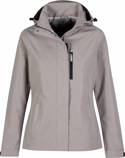 BJØRNSON Shelby Regenjas - Zomerjas Dames - Wind-/ Waterdicht - Maat 46 - Beige