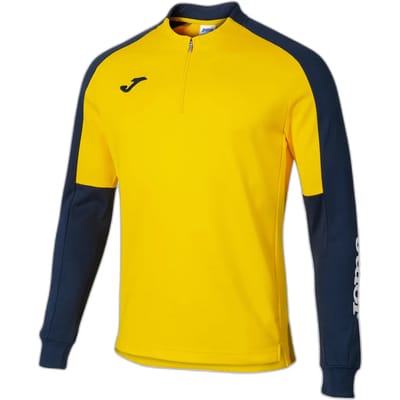 Joma Eco Championship Sweatshirt Met Halve Rits Geel 4-5 Years Jongen