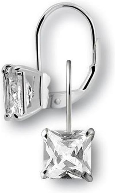Montebello Oorbellen Mona XL - 925 Zilver Gerhodineerd - ∅10mm - 15mm