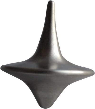 Draaiende Top - Precisie Onderdeel - Dart Accessoire - Gefreesd Staal - 32mm - Zilver