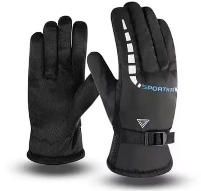 Handschoenen - Handschoenen Winter - Handschoenen Waterdicht - Winter - Waterdicht - Winddicht - Zwart - Unisex - Onesize