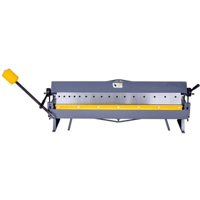 Pliage de tôle, Pliage de tôle Box and Pan, Capacité 1270 mm Tôle d'acier doux, Réglable 0-135 Degrés, Machine à plier le métal avec 16 doigts,