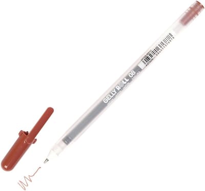 Gelly Roll Gelpen Medium-Bruin