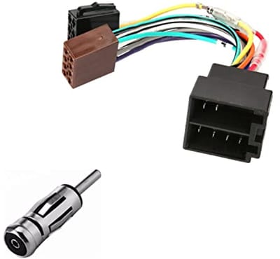 Universele Autoradio-adapter SET met Antenne-adapter DIN ISO