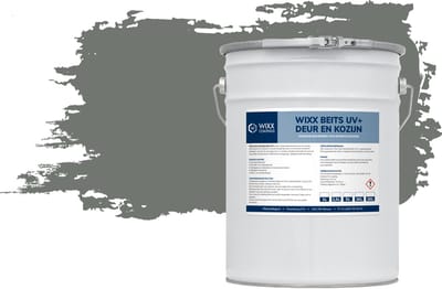 Wixx Deur en Kozijn Beits UV+ - 2.5L - Grijs