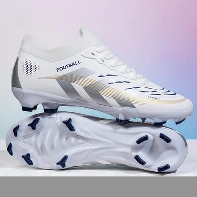 Nieuwe Heren Professionele Voetbalschoenen Ademende Unisex Voetbalschoenen Ultralicht Training Binnen Futsal Dropshipping 45