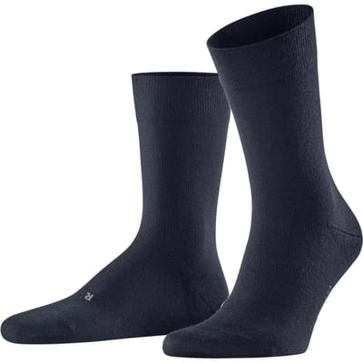 FALKE Stabilizing Wool Everyday met compressiezone functioneel materiaal sokken heren blauw - maat 43-44