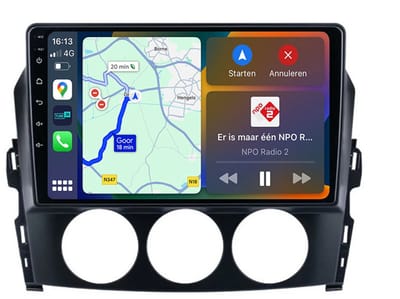 BG4U - Android Navigatie Radio geschikt voor Mazda MX-5 2008-2015 met Apple Carplay en Android Auto
