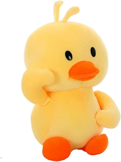 Zachte Gele Pluche Eendjes van 25 cm - Schattige Knuffeldieren als Verjaardagscadeau voor Kinderen en Baby's