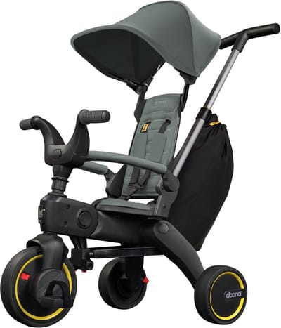 Doona Liki Trike S3 Opvouwbare Driewieler - Slate Green
