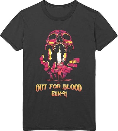 Sum 41 - Out For Blood Heren T-shirt - M - Zwart