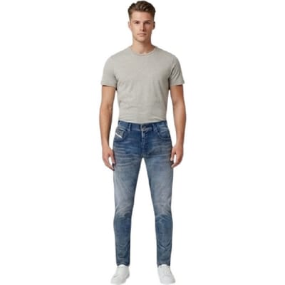 Diesel Heren 2019 D-Strukt Slim Jeans (Peacoat)