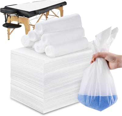 100x Wegwerplakens voor Massagetafel - Zacht & Hygiënisch Beddengoed 80x180 cm