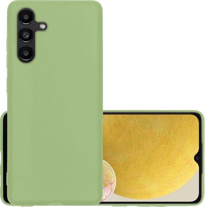 Hoesje - Geschikt voor Samsung Galaxy A13 5G - Sterk & Shockproof - Hoes Cover - Siliconen Case - Groen