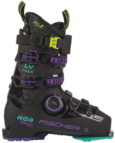 Fischer Rc4 Free 120 Lv Vac Boa Alpine Skischoenen Zwart 25.5