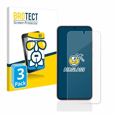 Screenprotector 3 Stuks voor Samsung Galaxy S23 Beschermglas transparant