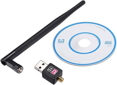 Draadloze Netwerkadapter - Wifi Dongle - Internet Verbinding - 150 Mbit Snelheid - Compact Formaat