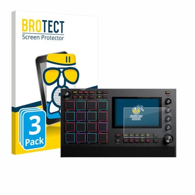 BROTECT - Screenprotector voor Akai MPC Live III - Folie Beschermfolie Beschermglas matte 3 Stuks