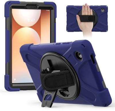 Coverup Tablethoes geschikt voor Samsung Galaxy Tab A11 (8,7") Hoesje - Heavy Duty Case - Donkerblauw