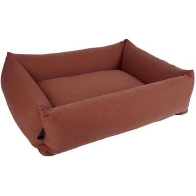 D&D Home - Eden Hondenmand - Waterafstotend & Wasbare Hoes - Maroon - Small 70x60x20cm